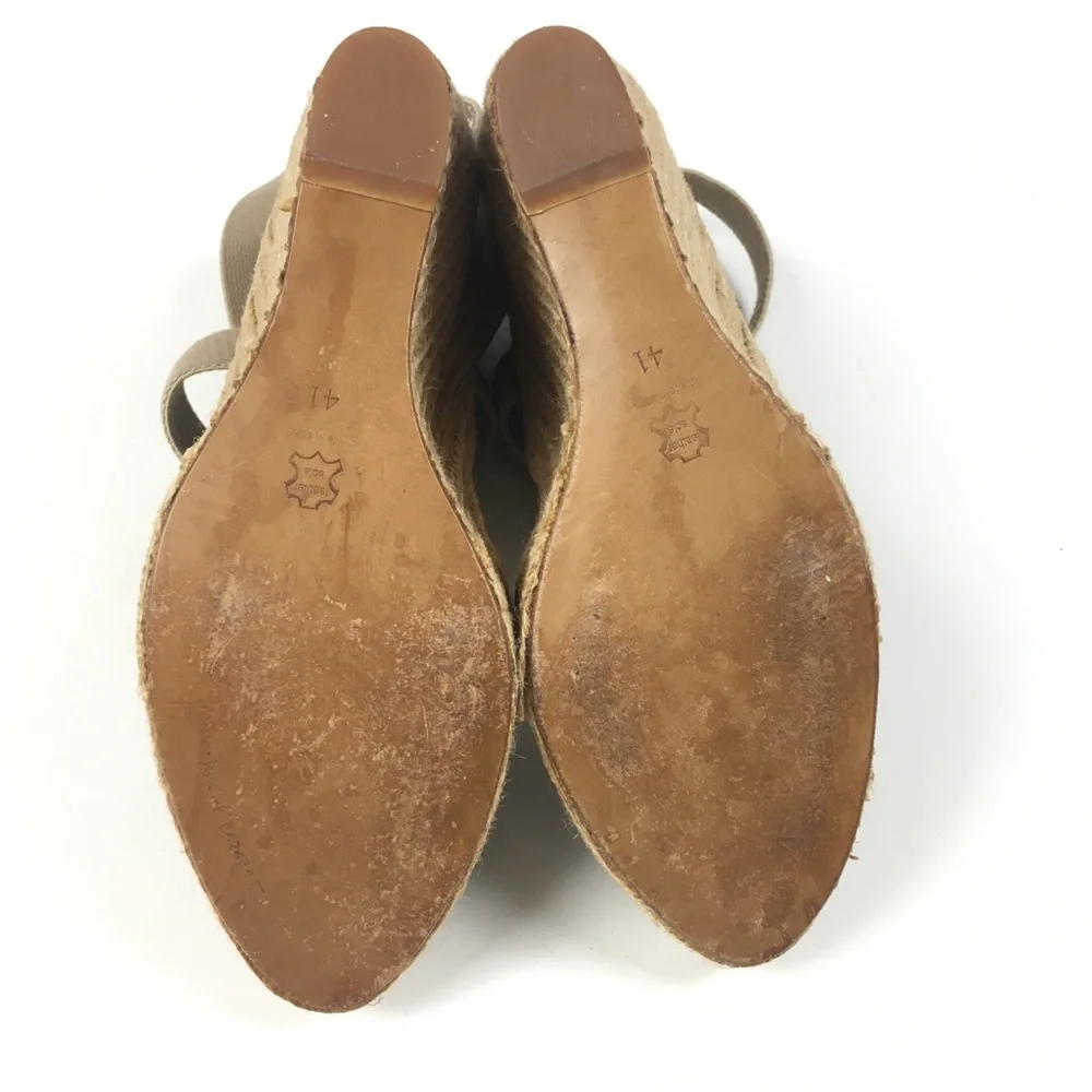 Jean-Michel Cazabat Zesta Wedge Espadrilles Women’s Sz‎ 11 US